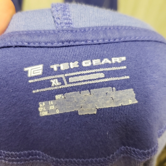 Tek Gear Velour Purple Hoodie Pants Set XL - Picture 7 of 8